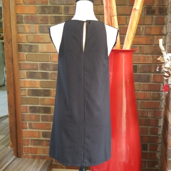 Lulu's Near or Bar Black Shift Dress - Picture 4 of 8